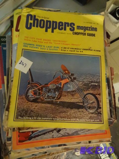 lot 247 image: Misc Motorcycle Magazines...