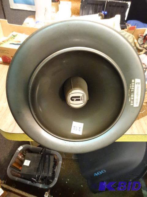 lot 252 image: University Sound Model IBR-A8 Loud Speaker...