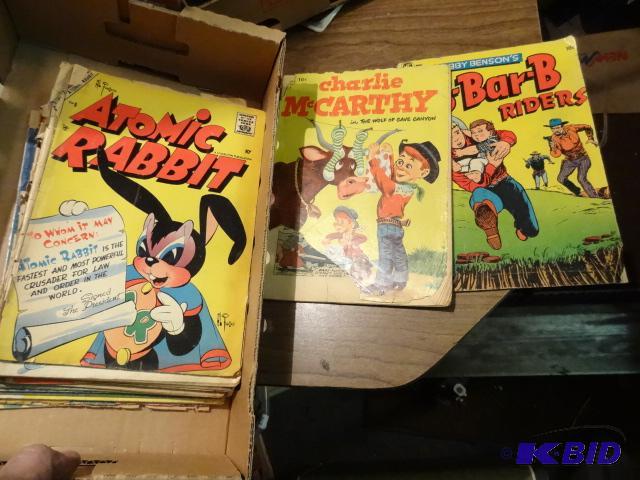 lot 262 image: Vintage Comic Books See Pics for Titles...