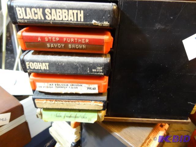 lot 283 image: Misc 8 Track Tapes...