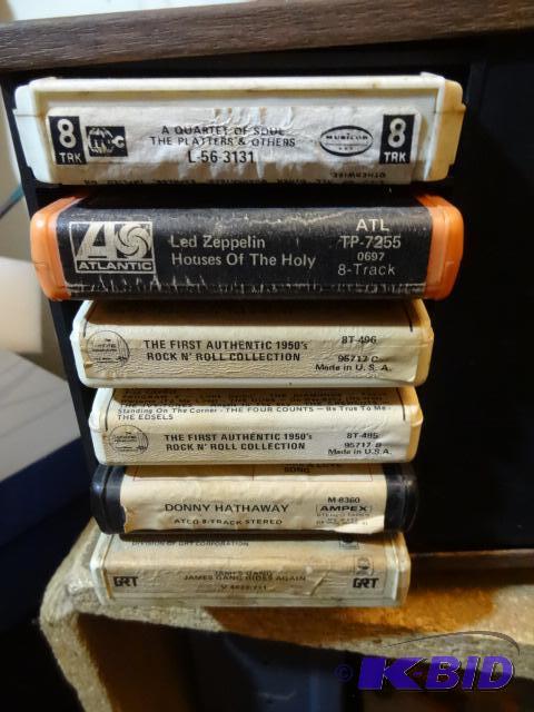 lot 284 image: Misc 8 Track Tapes...