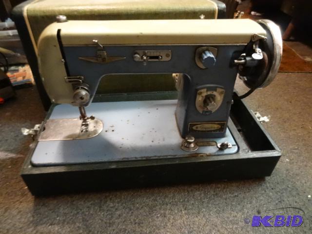 lot 297 image: Vintage Signature sewing machine. made in Jap...