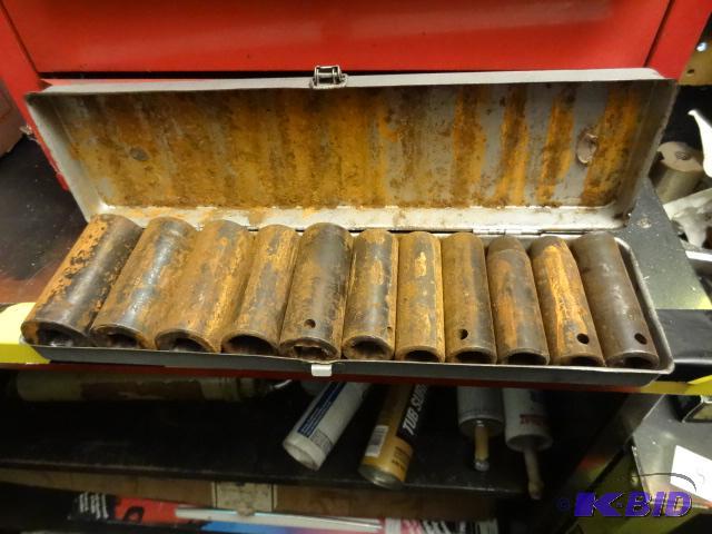 lot 61 image: 11 Piece Standard Impact Socket Set...