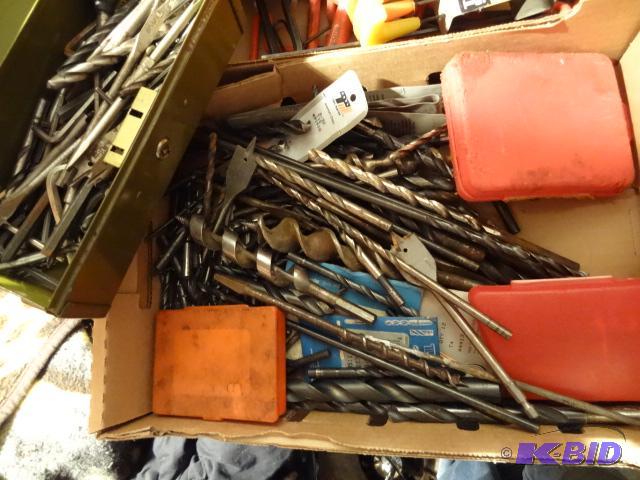 lot 63 image: Box of Misc Drill Bits...