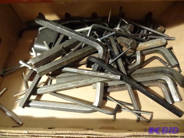 lot 65 image: Box of Misc Allen Wrenches...