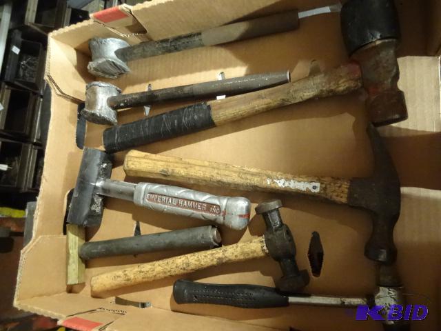 lot 68 image: Box of misc hammers...