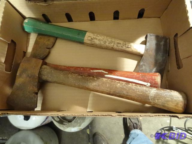 lot 75 image: 3 Hand Hatchets...