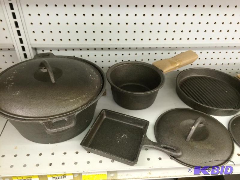 8 piece cast iron set