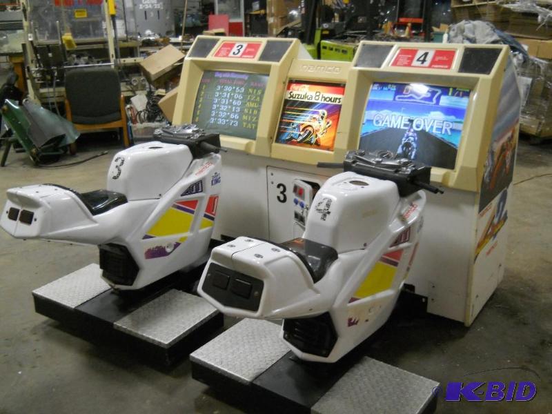 lot 3 image: Namco Suzuka 8 Hours Motorcycle Arcade Game