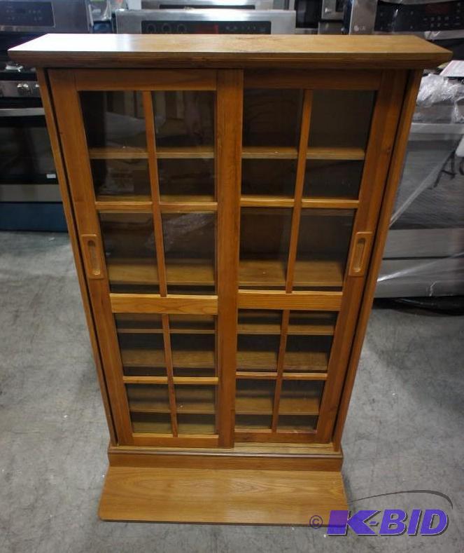 New McLeland Design Sliding Door Media Storag...