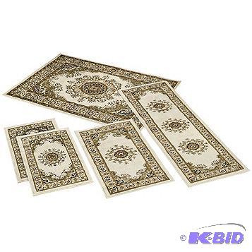 New Orian 5-Pc. Sahara Area Rug Set - MSRP $1...