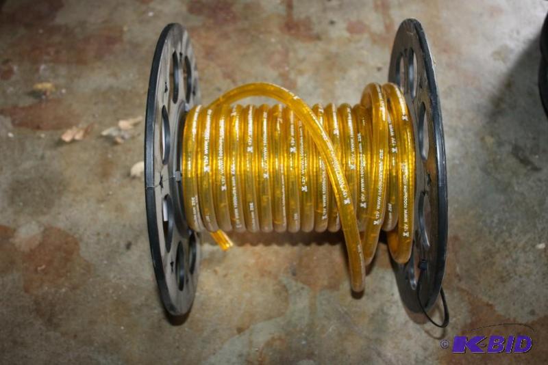lot 1679 image: Partial Spool of Low Voltage Flex light Cable