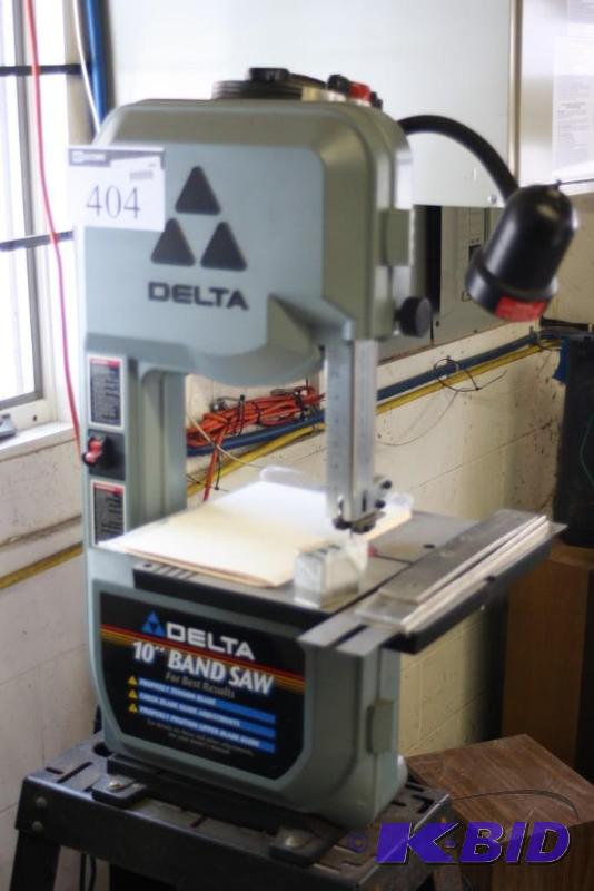 Delta 10" Band Saw w/Metal Stand; Model 28195; Includes Miscellaneous