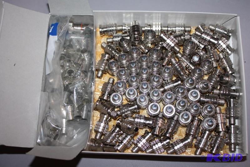 lot 101 image: Box Lot of Miscellaneous Hardware Connectors.