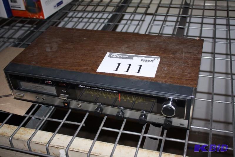 lot 111 image: Realistic Model 14-945 Receiver 120V 60Hz 40W.
