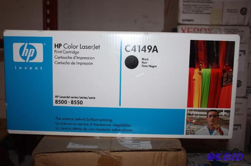 lot 14 image: HP Color LaserJet Print Cartridge C4149A Black Series 85008550.