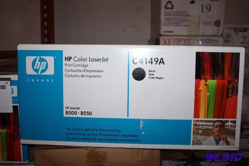 lot 16 image: HP Color LaserJet Print Cartridge C4149A Black Series 85008550.