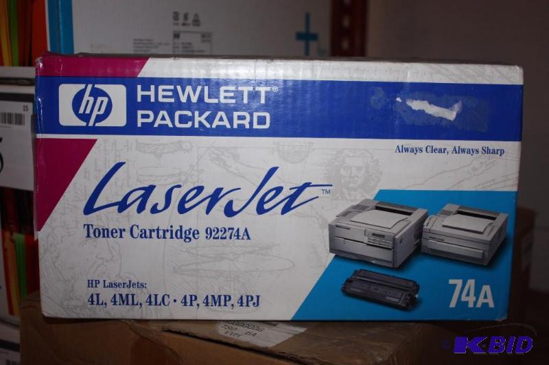 lot 17 image: Hewlett Packard Laserjet Toner Cartridge 92274A For 4L, 4ML, 4LC, 4P, 4MP, 4PJ 74A.
