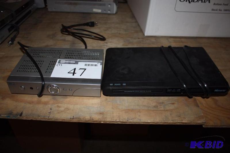 lot 47 image: Lot of (2) Memorex DVDCD Player Direct TV Receiver.