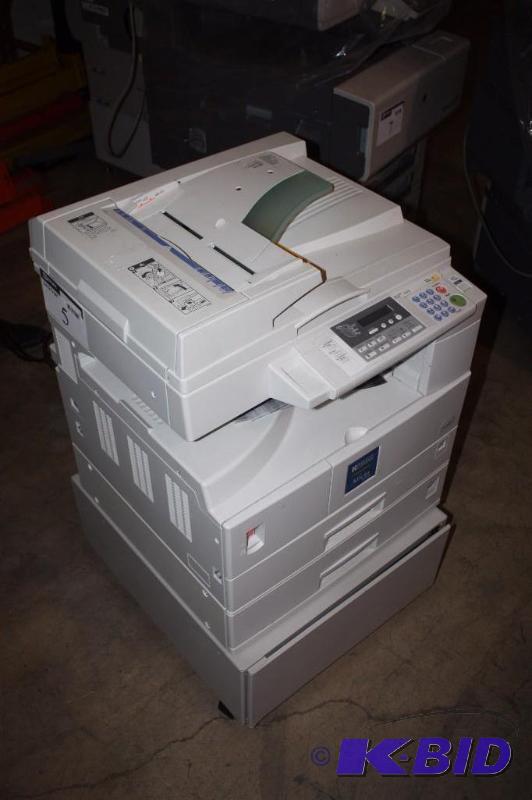 lot 5 image: Rico Aficio 1015 MultiFunction Printer Digital Display wButtons & Multiple Settings 22 x 25x35