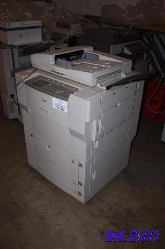 lot 8 image: Canon Image Runner 600 Multifunction Printer 115V 60Hz Model Ikon wCord 30 x 31 x 45.