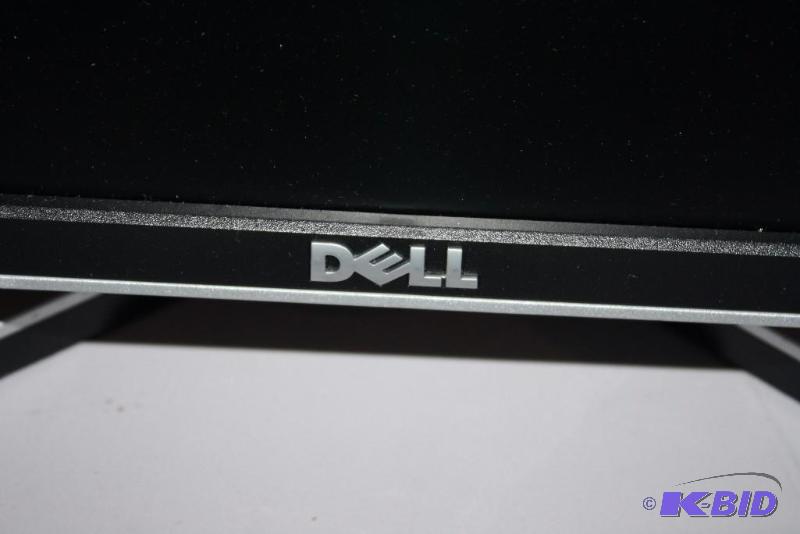lot 84 image: Lot of (2) Dell 19 LCD Computer MonitorScreen wStands BlackSilver.