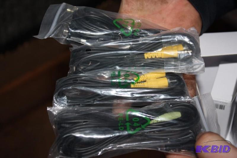 lot 111 image: Lot of Miscellaneous Electronics Including MSC Start Kit 6 IRS Sleeved Emitters 2 VIdeo Sensor