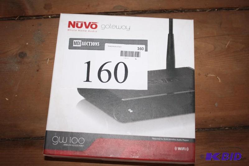 lot 160 image: Nuvo Wireless NV-GW100 Wireless Access Point