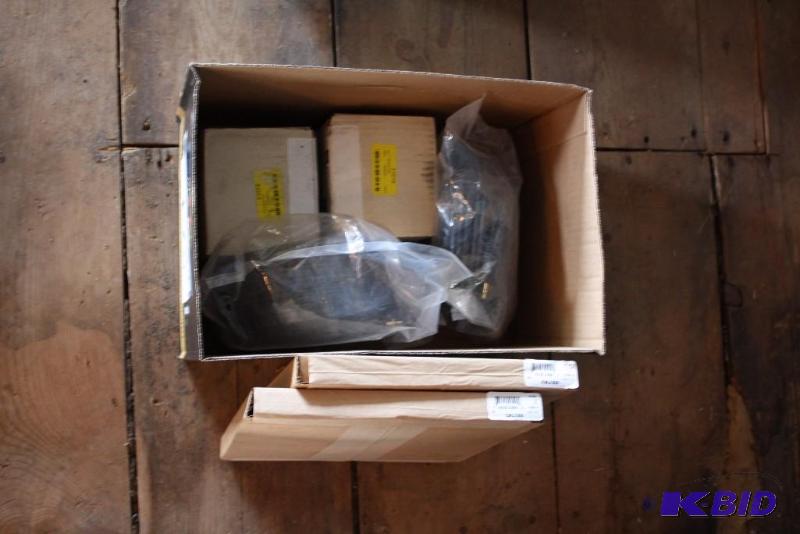 lot 175 image: Box Lot of (3) Including Altronix Open Frame Transformer, T2428100 Metal Bracket Wire Cable Bundl
