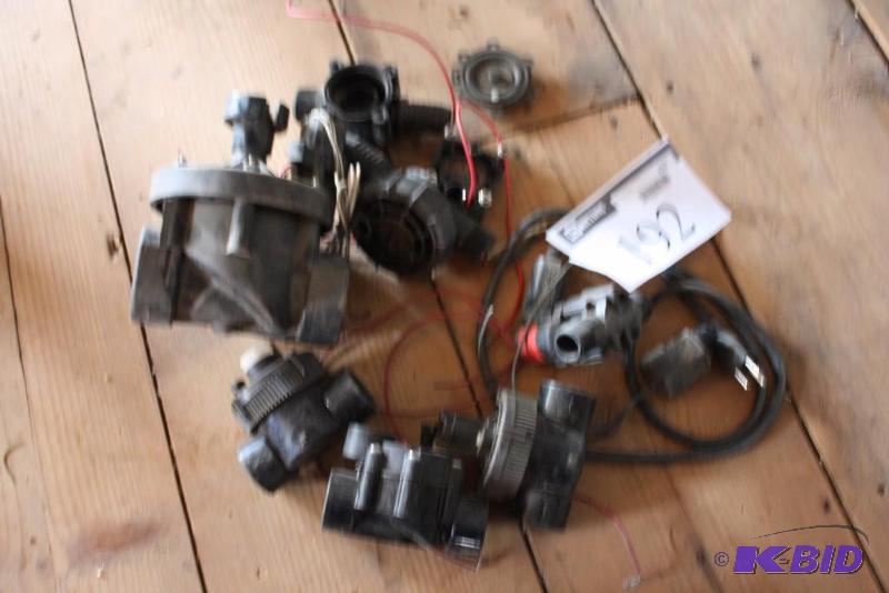 lot 192 image: Miscellaneous Electronic Irrigation Valves wCables & Attachments.