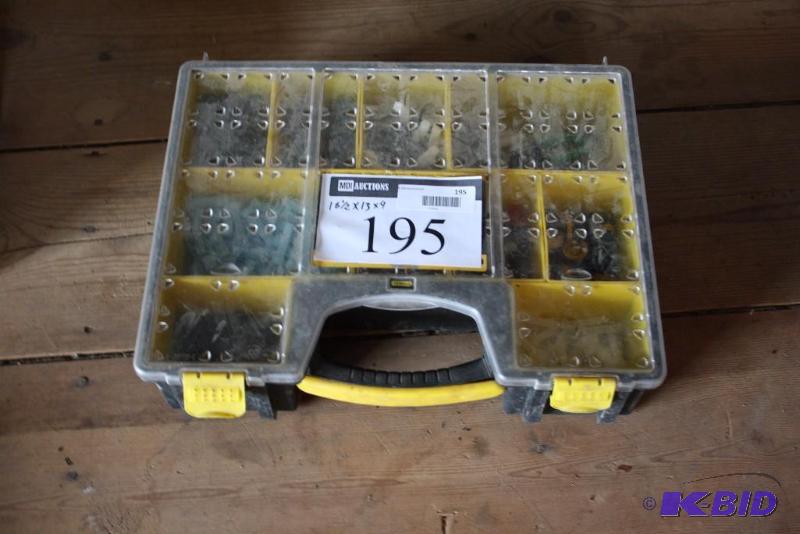 lot 195 image: Case Lot of Irrigation Hardware Including Rain Bird Adjustable Nozzles & Hunter MP Rotary Nozzles