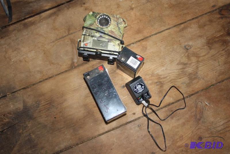 lot 203 image: Lot of (4) Including Wild Game Hunting Camera, Deer Camera wHardware & Cords.