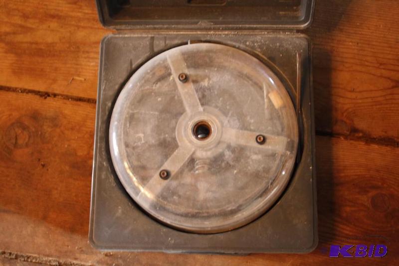 lot 72 image: Circular Can Light  or Speaker Drill Bit Saw