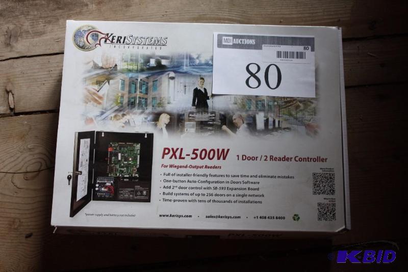 lot 80 image: KeriSystems PXL-500W 1 Door2 Reader Controller For Wiegand Output Readers Gate Controller.
