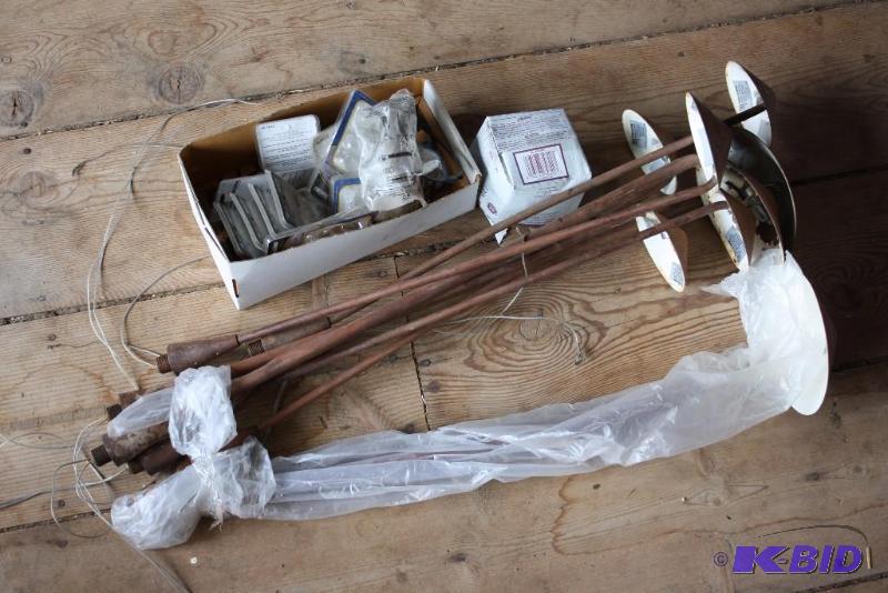 lot 92 image: Lot of (10) Including Touchstone Accent Brass Style Outdoor Light Fixtures