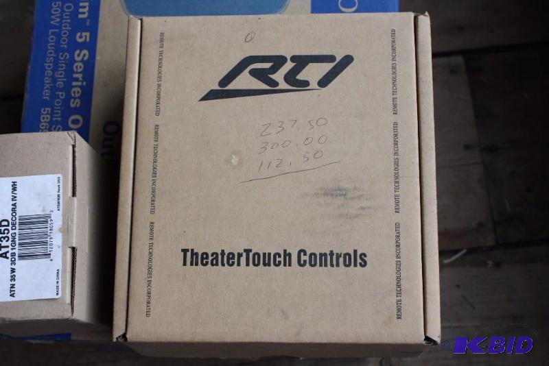 lot 93 image: RP-1 Remote Control Processor RTI Brand Includes Hardware & Instructions.