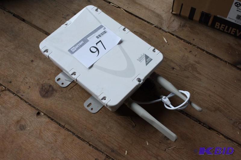 lot 97 image: EnGenius ENH210EXT Wireless Access Point White 300N 802.11bgn Outdoor AP.