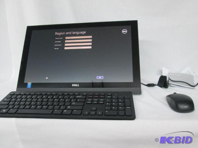 lot 2 image: Dell Inspiron AIO Desktop w 20 Touch Display