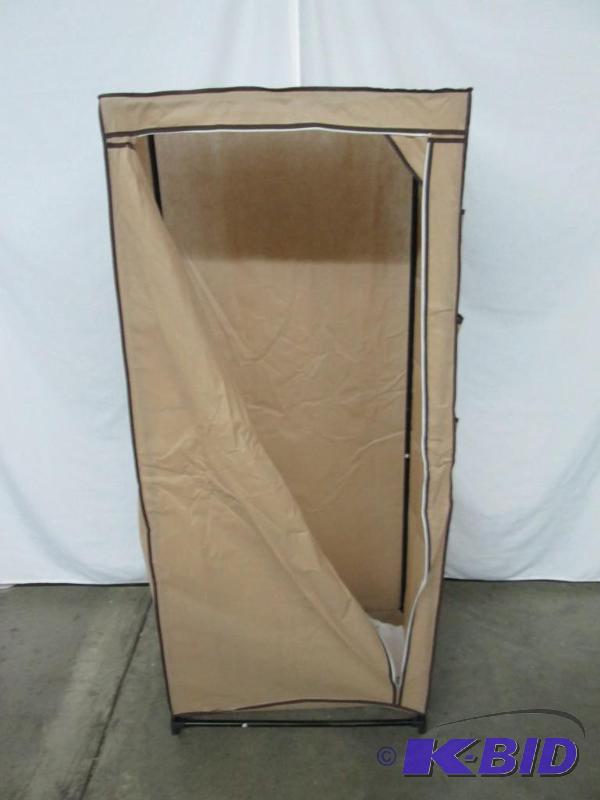 lot 39 image: Honey Can Do Storage Closet w Shoe Organizer