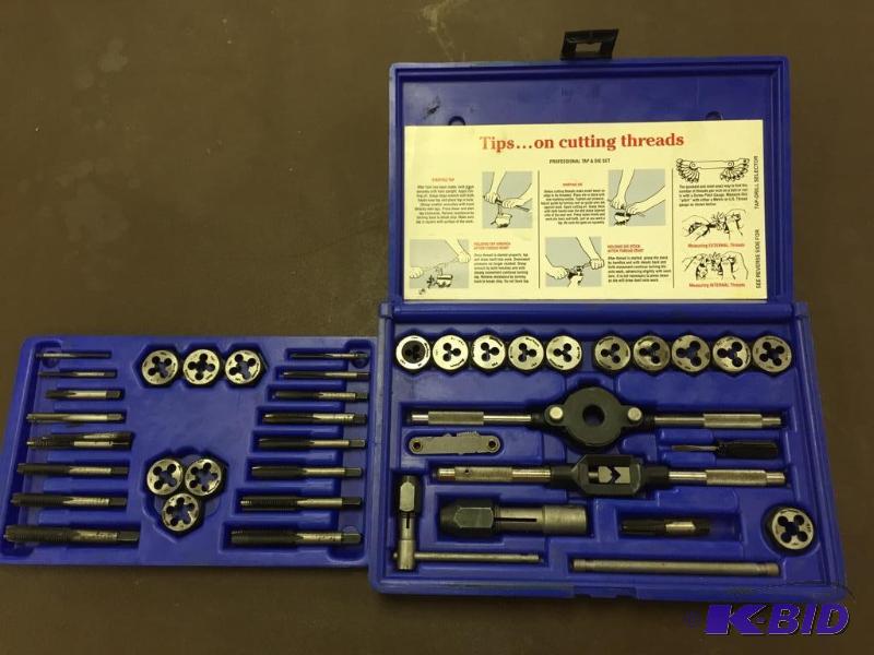 lot 11 image: Blue Point By Snap On Tools Metric Tap And Die Set