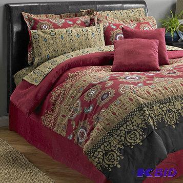 lot 36 image: New Darjeeling 20pc Bedroom Set - Full MSRP&n...