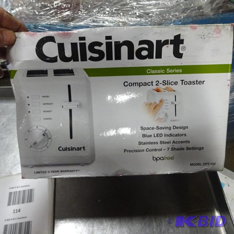 lot 115 image: Appears New in Box Cuisinart Classic Compact ...