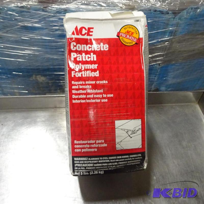 lot 116 image: New 5lb box of polymar fortified concrete pat...