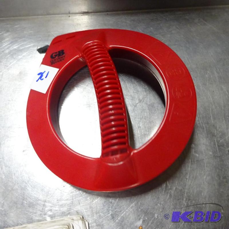 lot 136 image: New Gardner Bender 25 ft cable snake model EF...