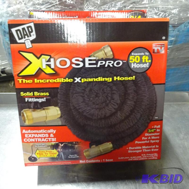lot 141 image: New the incredible expanding X-Hose. Expands ...