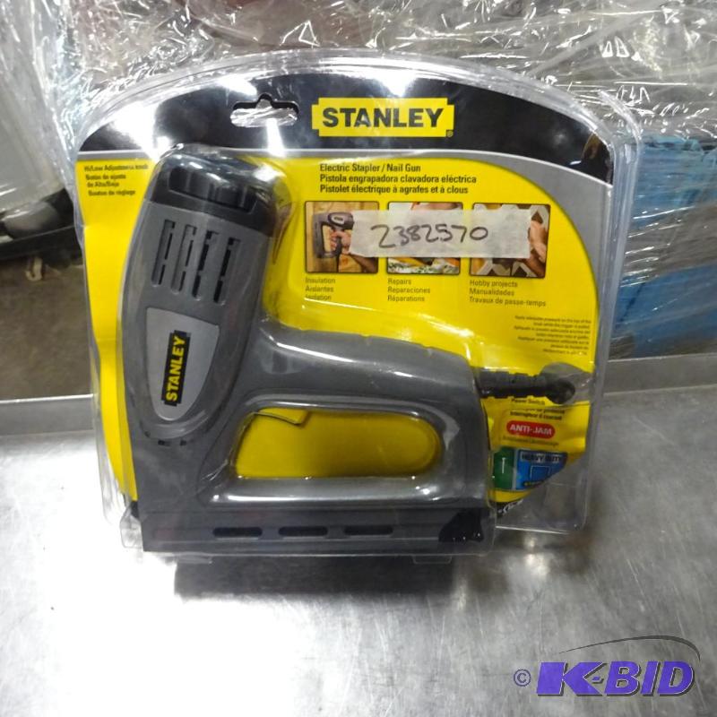 lot 145 image: New Stanley Electric stapler and nail gun. Mo...
