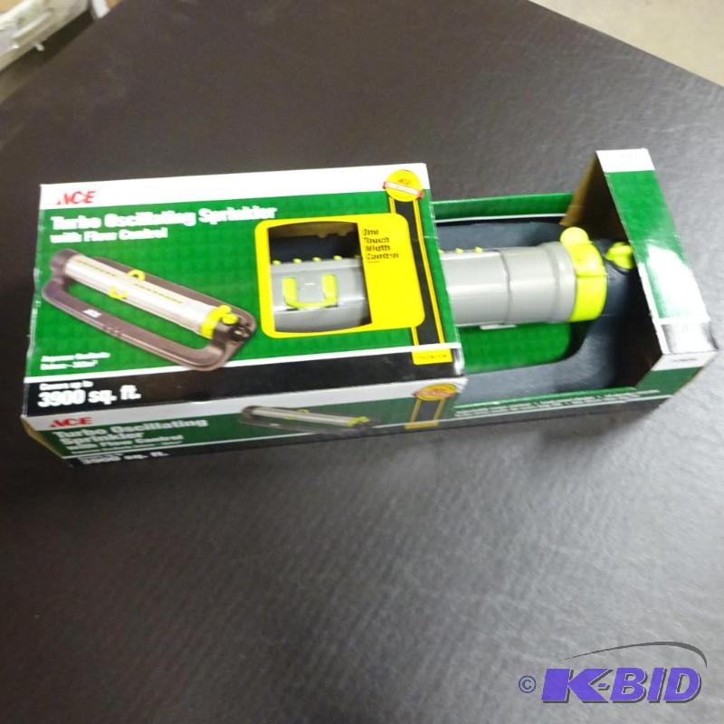 lot 17 image: New ace brand turbo oscillating sprinkler wit...