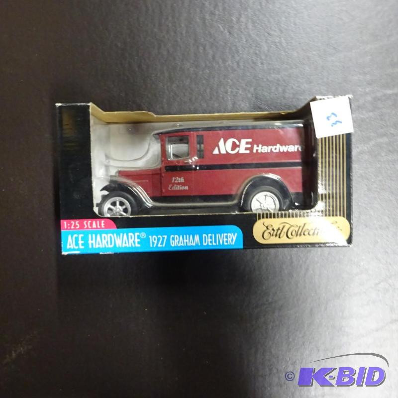 lot 33 image: New Ertyl collectibles ace hardware 1927 grah...