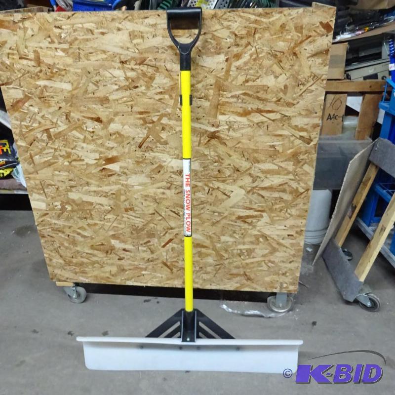 lot 47 image: New the original Snow Plow 30 in poly snow pu...