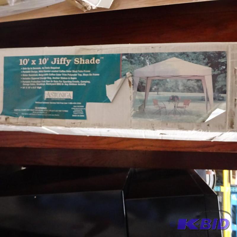 lot 5 image: New Shade Tech II instant canopy. 10 x 10 ft ...